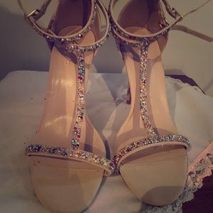 Beautiful bejeweled dress sandals